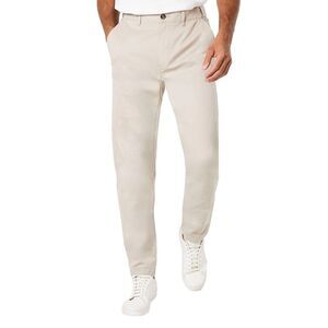 Maine Mens Slim Chinos / Natural